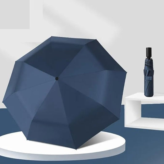 UV Umbrella for Sun & Rain – Auto Open/Close | Windproof | Travel-Friendly 3-Fold Design | SPF 50+ Coated | Big Canopy, Easy to Carry