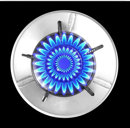 Gas Saver Burner Stand | Burner Stand | Gas Saver Jali | Windproof Gas Saver Stand | Gas Saving Ring | Gas Saver Round Burner Stand, Suitable For All Gas Stove (Dark Silvery, 1)