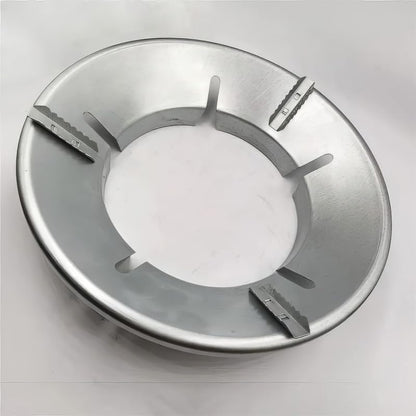 Gas Saver Burner Stand | Burner Stand | Gas Saver Jali | Windproof Gas Saver Stand | Gas Saving Ring | Gas Saver Round Burner Stand, Suitable For All Gas Stove (Dark Silvery, 1)