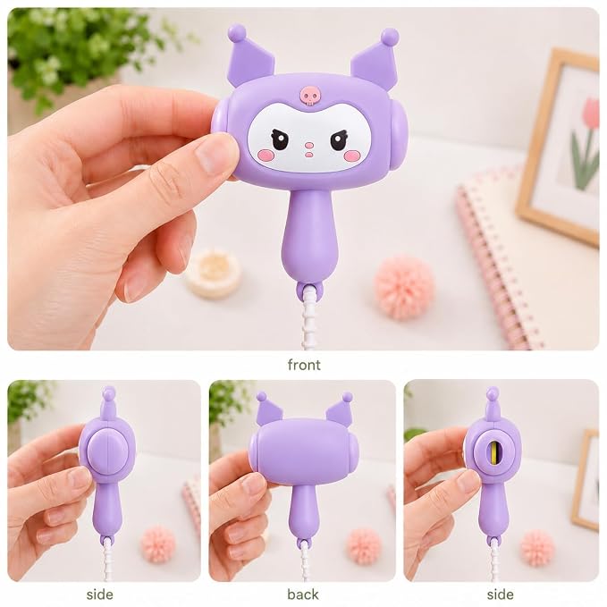 Cute Cartoon Hammer Keychain With Sound For Kids, Shake Left Right Musical Beep Hammer Toy, Soft Grip Cartoon Handheld Sensory Keychain For Babies & Toddlers