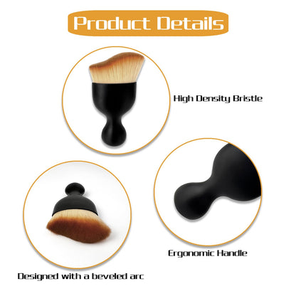 Car Interior Dust Brush,Auto Detailing Brushes,Soft Bristle Cleaning Brush,Car Detailing Brush Dusting Tool for Air Conditioner Vents, Leather,Leather,Scratch Free