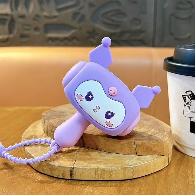 Cute Cartoon Hammer Keychain With Sound For Kids, Shake Left Right Musical Beep Hammer Toy, Soft Grip Cartoon Handheld Sensory Keychain For Babies & Toddlers