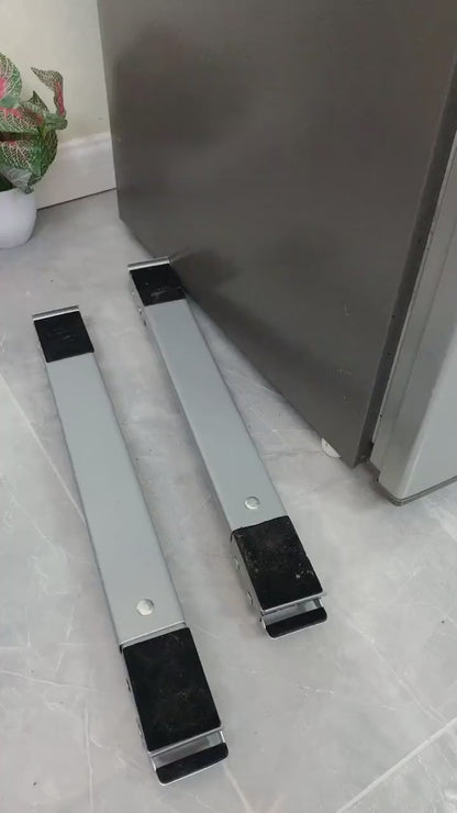Washing Machine Refrigerator Mobile Base, Washing Machine Stand Multi-Functional Movable Adjustable Base, Moving Roller Wheel Set Easy and Safe (Trolley)